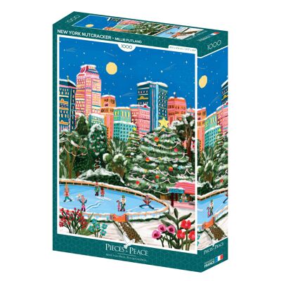 New Yorker Nussknacker – 1000-teiliges Puzzle