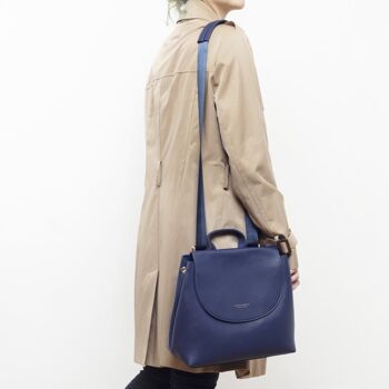 Sac à Dos Convertible Berthe Bag - Bleu Océan 5