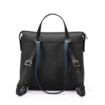 Sac à dos Sharon - Noir Lapis Bleu 2