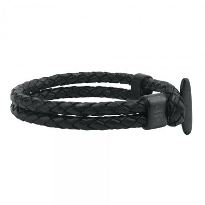 Bracelet noir / noir mat
