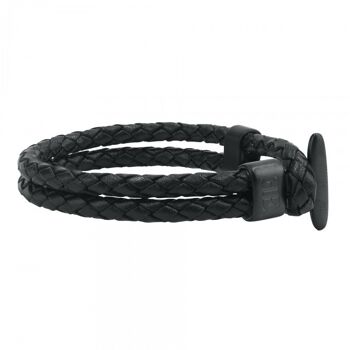 Bracelet noir / noir mat 2