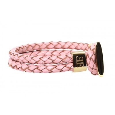 Bracciale rosa/oro