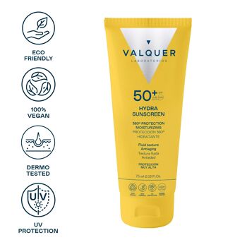 Crème Solaire Hydra pour le Visage SPF 50+ 360º 2