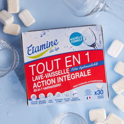 ALL-IN-1 INTERGAL ACTION DISHWASHER TABLETS