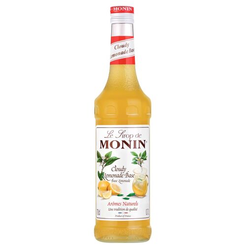 Sirop de Cloudy Limonade MONIN pour base limonade - Arômes naturels - 70 cl