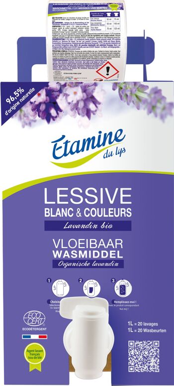 LESSIVE LIQUIDE LAVANDIN 7