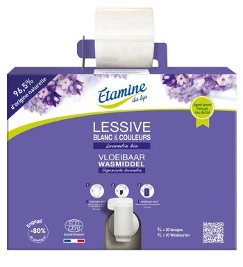 LESSIVE LIQUIDE LAVANDIN 8