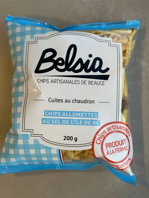 Chips rotisserie allumette sel de l'ile de Ré (200gr)
