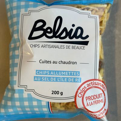 Rotisserie-Chips mit Ile-de-Ré-Salz (200gr)
