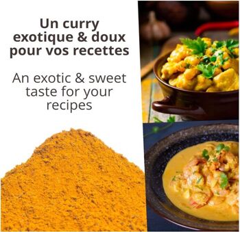 Curry jaune - Biologique - en poudre - 180g 5