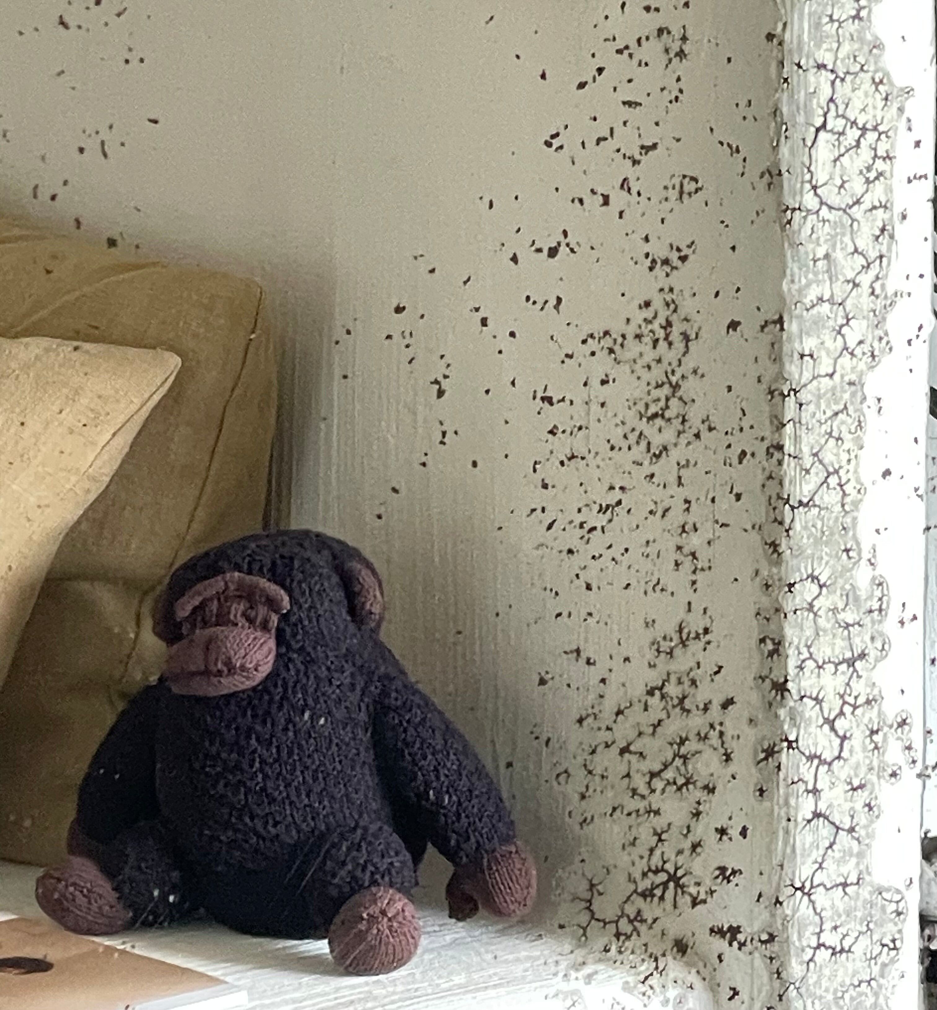 Peluche gorilla fatto a mano, in cotone biologico eco-responsabile - ROGER - Kenana Knitters