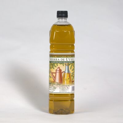 Natives Olivenöl Extra 1L PET Sierra de Utiel, 100 % natürlichen Ursprungs Spanien