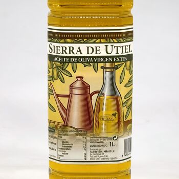 Huile d'Olive Extra Vierge 1L PET Sierra de Utiel, 100% Origine Naturelle Espagne 5