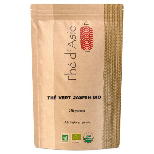 Thé vert - Jasmin - Biologique - en vrac - 250g