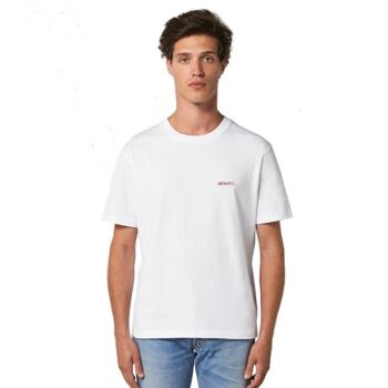 T-shirt unisexe Amore blanc 9