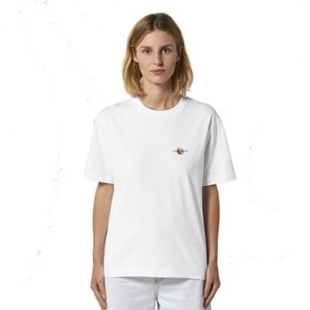 T-shirt unisexe COCCOBELLO blanc 15