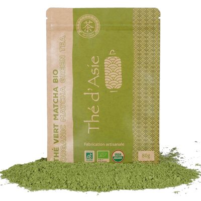 Green tea - Matcha - Organic - loose - 80g