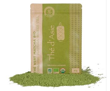 Thé vert - Matcha - Biologique - en vrac - 80g 1