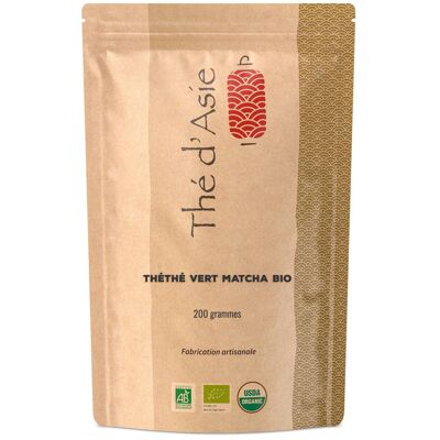 Té verde - Matcha - Orgánico - suelto - 200g