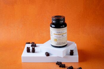 Gummies aux graines noires et au miel 3