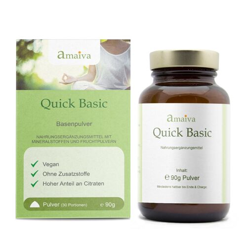 Basenpulver "Quick Basic" (90g)