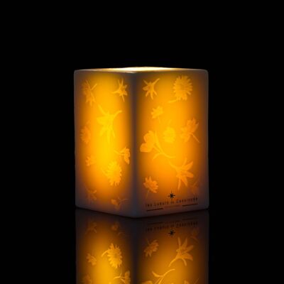 Sparkling Flower Candle