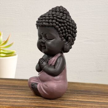 Statuette Bouddha – Toge Rose – Décoration Zen et Feng Shui – Ambiance Spirituelle et Détendue – Idée Cadeau Déco 5