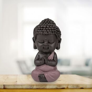 Statuette Bouddha – Toge Rose – Décoration Zen et Feng Shui – Ambiance Spirituelle et Détendue – Idée Cadeau Déco 10