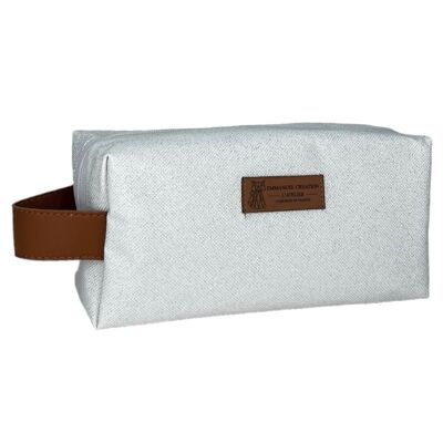 Nomadic pencil case S, "Night" white