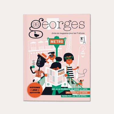 Georges Magazine 7 - 12 Jahre alt, Paris-Ausgabe