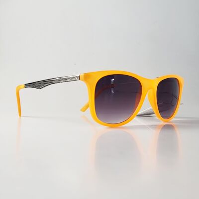 Vier Neonfarben Sortiment Kost Sonnenbrille mit Metallbügel S9409