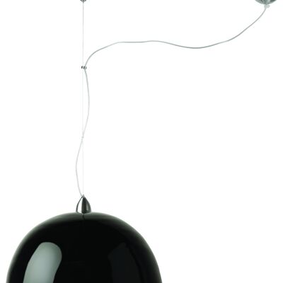 Lámpara colgante de bambú HALONG Negro