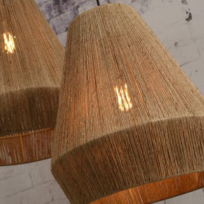 Jute pendant lamp IGUAZU Jute I