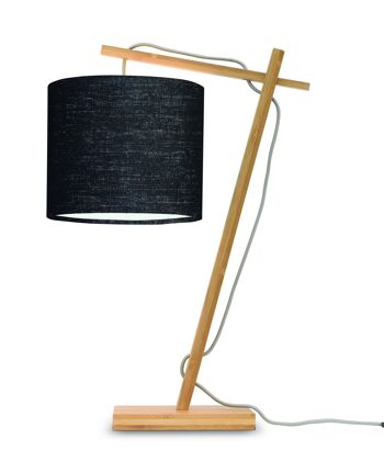 ANDES I bamboo / linen table lamp