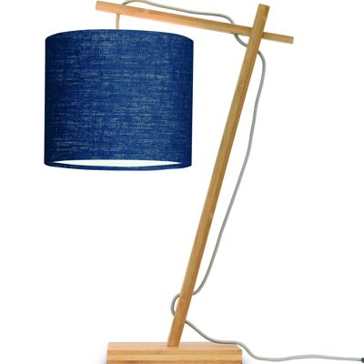 Lampe de table bambou/lin ANDES II