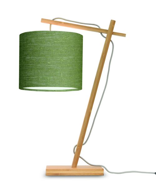 Lampe de table bambou/lin ANDES IV