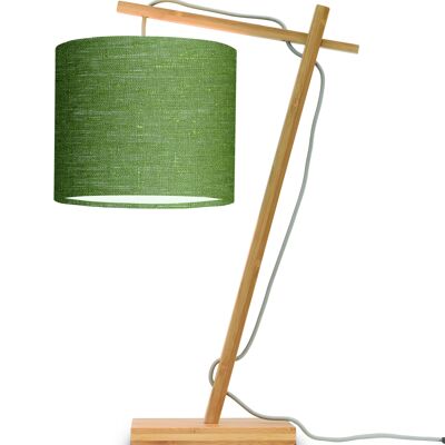 ANDES IV bamboo / linen table lamp