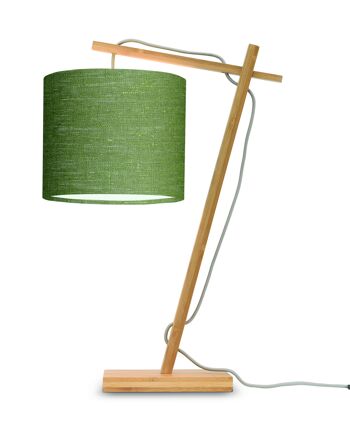 ANDES IV bamboo / linen table lamp