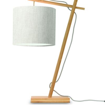 Lampe de table bambou/lin ANDES VII