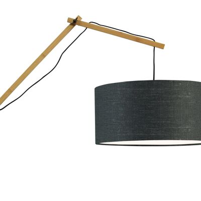 Bamboo / linen wall lamp ANDES / W3 / N / 4723 / DG