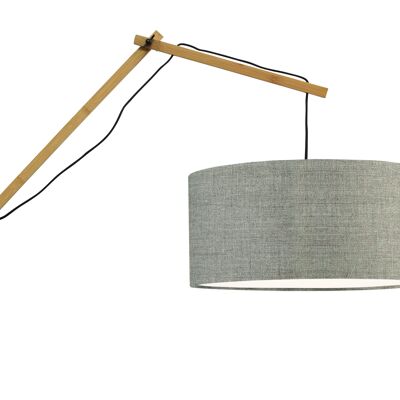 Bamboo / linen wall lamp ANDES / W3 / N / 4723 / LD