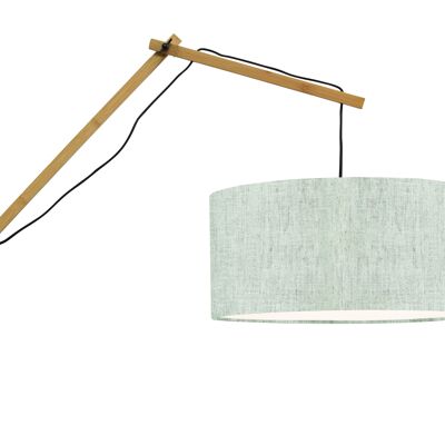 Bamboo / linen wall lamp ANDES / W3 / N / 4723 / LL