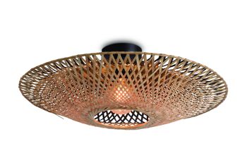 Bamboo ceiling lamp KALIMANTAN I