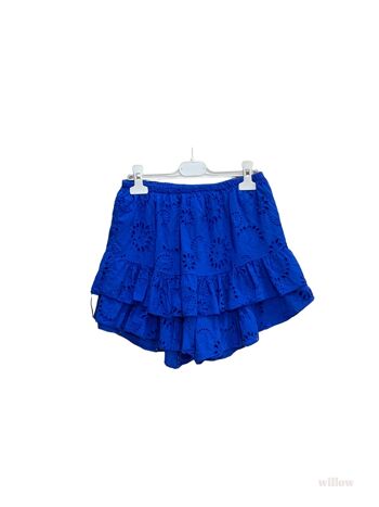 Jupe short broderie anglaise 2