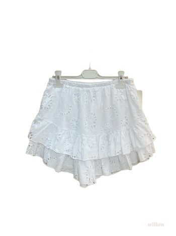 Jupe short broderie anglaise 5