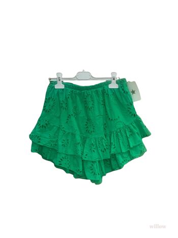 Jupe short broderie anglaise 12