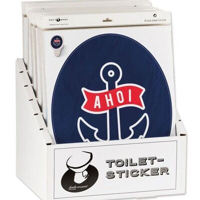 Display "Toilet Stickers"

gift and design items