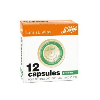 Lot de 12 capsules familia wiss - ø 100 mm 2