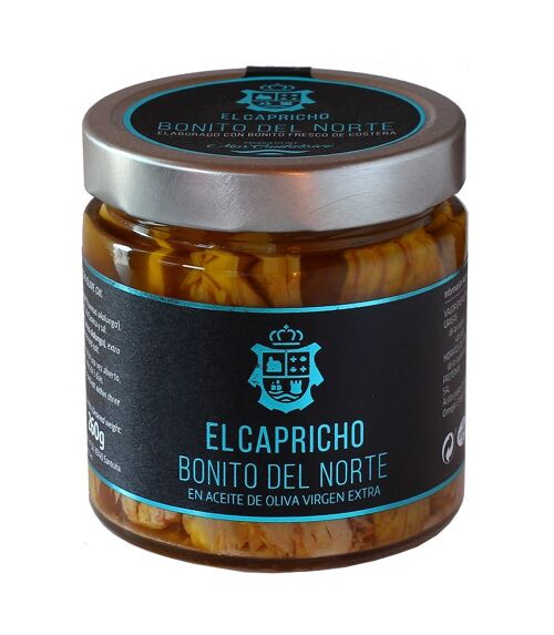 Tronc de thon blanc à l’huile de olive extra vierge - 360g