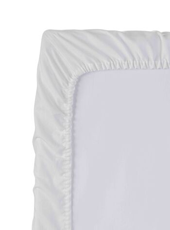 Drap de berceau en coton biologique respirant de qualité supérieure pour votre bébé. (60x120cm) 1